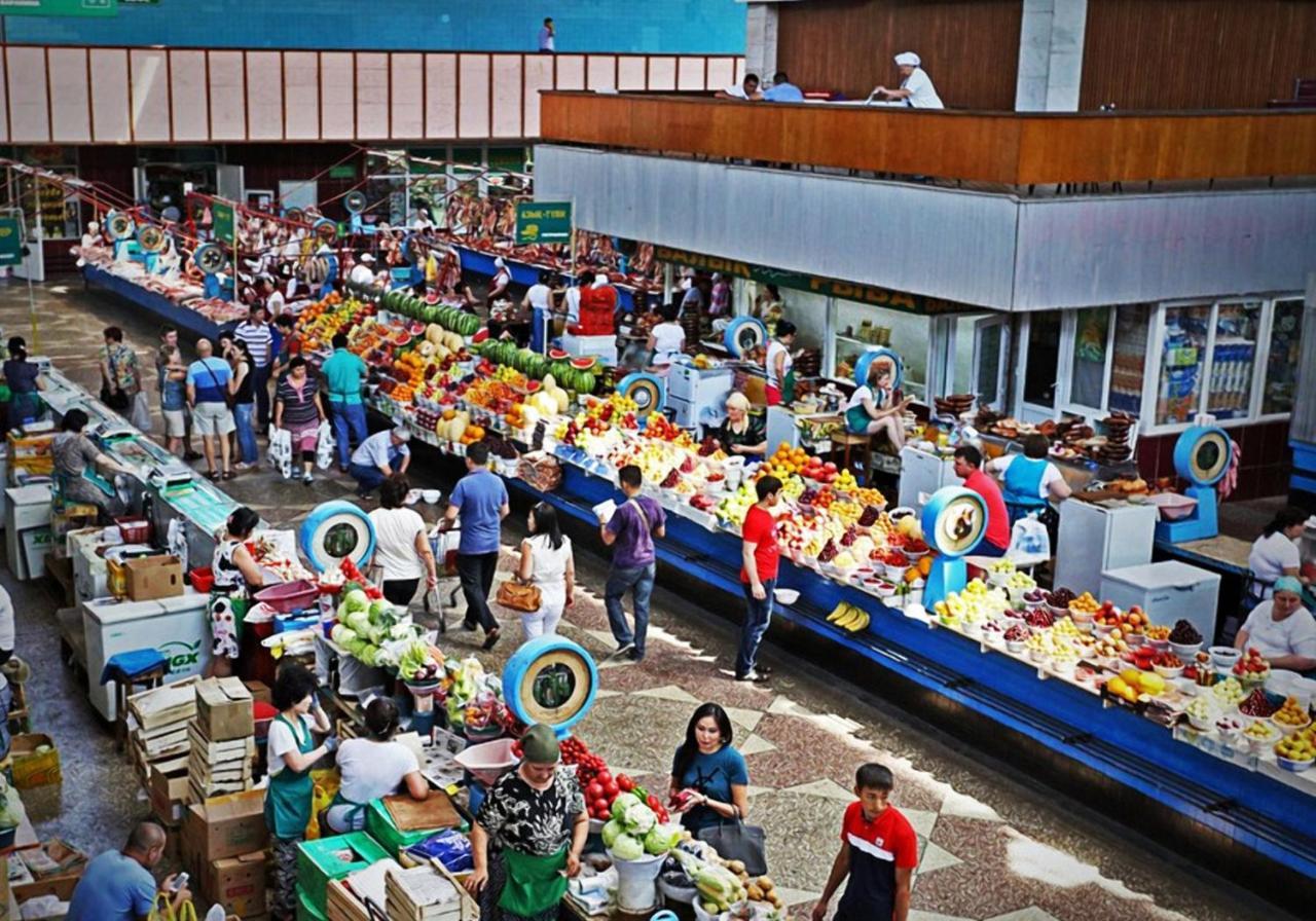 Квартира- Студия В Гостевом Доме Almati Kültér fotó